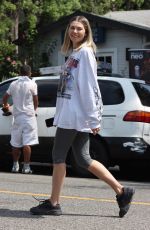 JESSICA HART Leaves a Gym in West Hollywood 09/12/2022