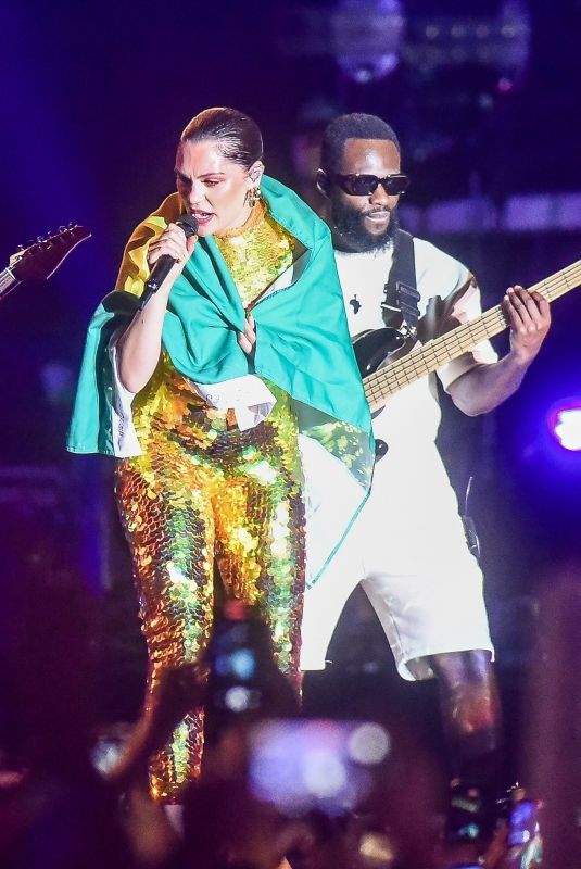 JESSIE J Performs at Rock In Rio Sunset Stage in Rio de Janeiro 09/08/2022