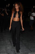JOAN SMALLS Leaves Tom Ford Fashion Show in New York 09/14/2022