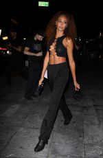 JOAN SMALLS Leaves Tom Ford Fashion Show in New York 09/14/2022