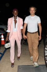 JODIE TURNER-SMITH and Joshua Jackson Arrives at Dinner at Nobu in Malibu 09/26/2022