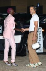 JODIE TURNER-SMITH and Joshua Jackson Arrives at Dinner at Nobu in Malibu 09/26/2022