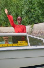 JODIE TURNER-SMITH Arrives at Lido in Venice 09/01/2022