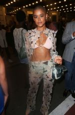 JORDAN ALEXANDER Arrives at Fendi Fashion Show in New York 09/09/2022