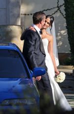 JORDANA BREWSTER and Mason Morfit at Their Wedding in Santa Barbara 09/04/2022