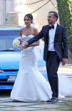 JORDANA BREWSTER and Mason Morfit at Their Wedding in Santa Barbara 09/04/2022