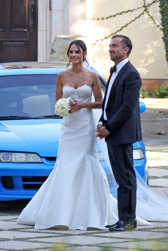 JORDANA BREWSTER and Mason Morfit at Their Wedding in Santa Barbara 09/04/2022
