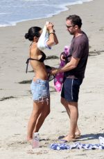 JORDANA BREWSTER and Mason Morfit Out on the Beach in Santa Barbara 09/05/2022