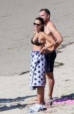 JORDANA BREWSTER and Mason Morfit Out on the Beach in Santa Barbara 09/05/2022