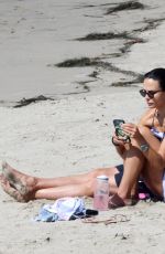 JORDANA BREWSTER and Mason Morfit Out on the Beach in Santa Barbara 09/05/2022