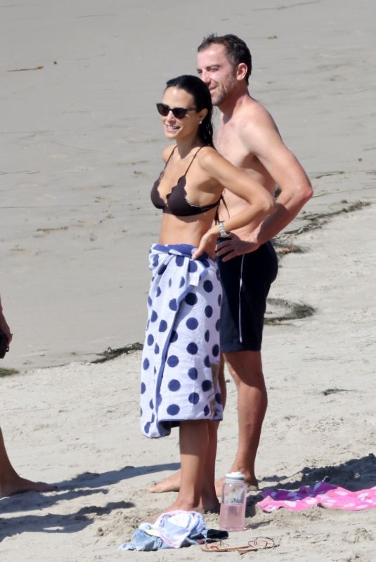 JORDANA BREWSTER and Mason Morfit Out on the Beach in Santa Barbara 09/05/2022