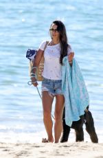 JORDANA BREWSTER in Bikini at a Beach in Carpinteria 09/24/2022