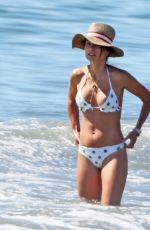 JORDANA BREWSTER in Bikini at a Beach in Carpinteria 09/24/2022