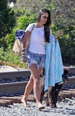 JORDANA BREWSTER in Bikini at a Beach in Carpinteria 09/24/2022