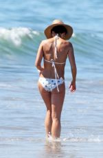 JORDANA BREWSTER in Bikini at a Beach in Carpinteria 09/24/2022