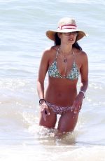 JORDANA BREWSTER in Bikini at a Beach in Santa Barbara 09/27/2022
