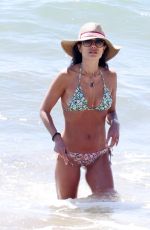 JORDANA BREWSTER in Bikini at a Beach in Santa Barbara 09/27/2022
