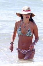 JORDANA BREWSTER in Bikini at a Beach in Santa Barbara 09/27/2022