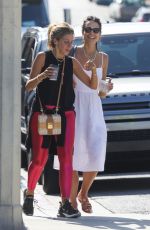 JORDANA BREWSTER Out for Coffee with a Friend in Brentwood 09/12/2022