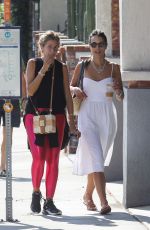 JORDANA BREWSTER Out for Coffee with a Friend in Brentwood 09/12/2022