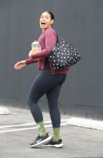 JORDIN SPARKS Leaves DWTS Studio in Hollywood 09/10/2022