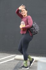 JORDIN SPARKS Leaves DWTS Studio in Hollywood 09/10/2022