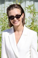 JOSEPHINE SKRIVER Arrives at Hotel Excelsior at 2022 Venice International Film Festival 09/05/2022
