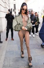 JOURDAN DUNN Arrives at Poster Girl Fashion Show in London 09/16/2022