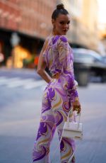 JOY CORRIGAN Arrives at Standard Hotel for a NYFW Event in New York 09/10/2022