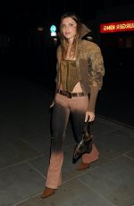 JULIA FOX Arrives at The Standard Hotel in London 09/03/2022