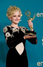 JULIA GARNER at 74th Primetime Emmy Awards in Los Angeles 09/12/2022