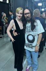JULIA GARNER Getting Ready for Gucci Fashion Show, September 2022