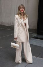 JULIANNE HOUGH Arrives at Brandon Maxwell Fashion Show in New York 09/13/2022