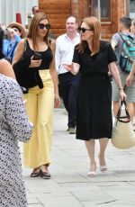 JULIANNE MOORE and AUDREY DIWAN Out in Venice 09/09/2022