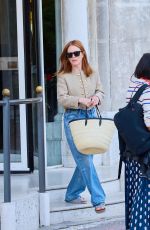 JULIANNE MOORE Out and About in Venice 09/02/2022