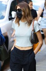 KAIA GERBER Out and About in New York 09/18/2022