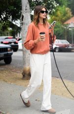 KAIA GERBER Out for Morning Coffee in Los Angeles 09/17/2022