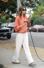KAIA GERBER Out for Morning Coffee in Los Angeles 09/17/2022