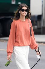 KAIA GERBER Out for Morning Coffee in Los Angeles 09/17/2022