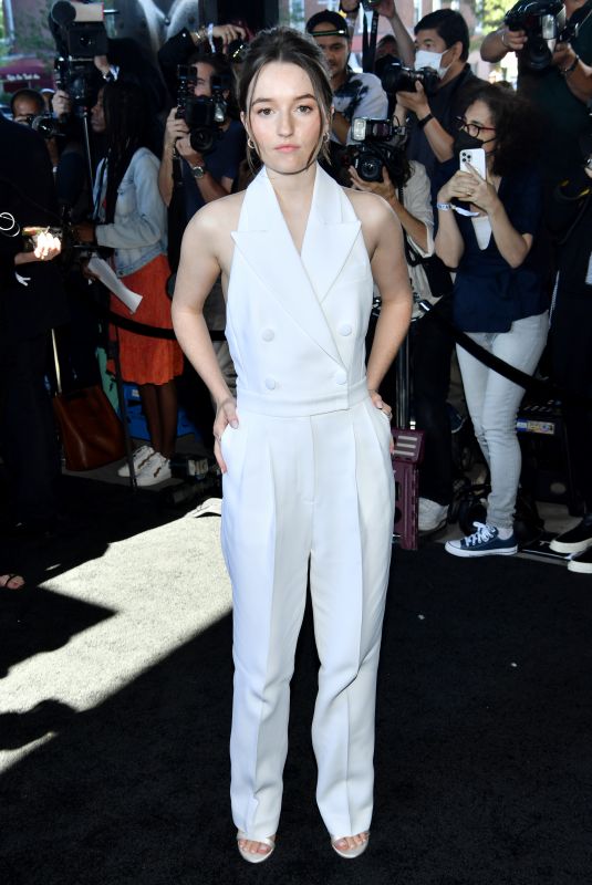 KAITLYN DEVER at Michael Kors Show at New York Fashion Week 09/14/2022