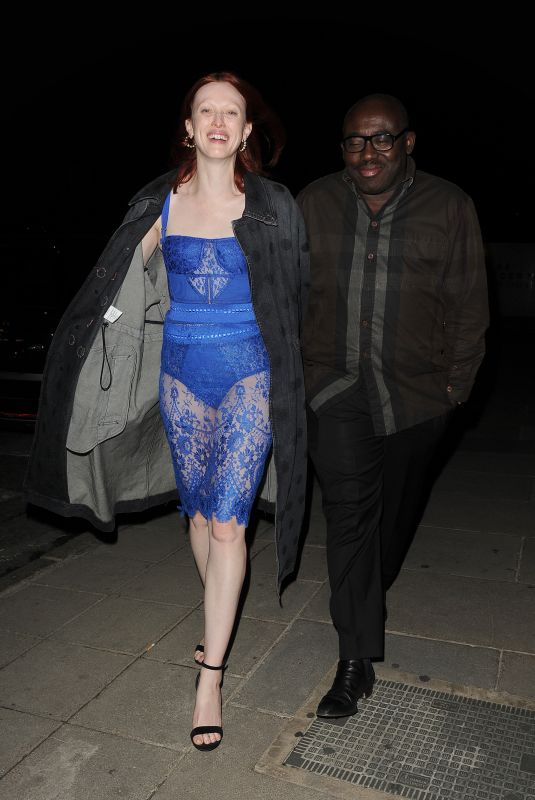 KAREN ELSON Arrives at Burberry Spring/Summer 2023 Aftershow Party in London 09/26/2022