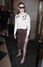 KAREN GILLAN Arrives at Carolina Herrera Fashion Show in New York 09/12/2022