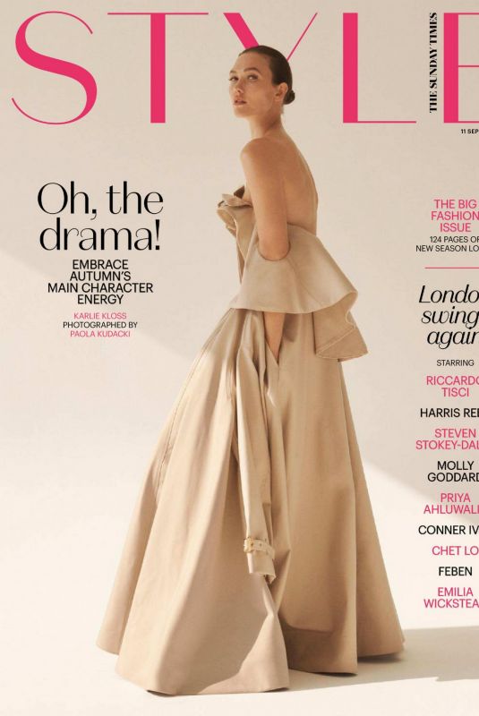 KARLIE KLOSS for The Sunday Times Style, September 2022