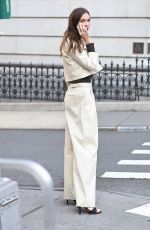 KARLIE KLOSS Leaves Proenza Schouler Show at New York Fashion Week 09/09/2022