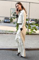 KARLIE KLOSS Leaves Proenza Schouler Show at New York Fashion Week 09/09/2022