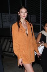 KARLIE KLOSS Leaves Vogue Runway Show at New York Fashion Week 09/12/2022