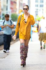 KARLIE KLOSS Out and About in New York 09/12/2022