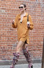 KARLIE KLOSS Out and About in New York 09/12/2022