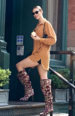 KARLIE KLOSS Out and About in New York 09/12/2022