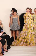 KARLIE KLOSS Walks Runway at Carolina Herrera Show at New York Fashion Week 09/12/2022